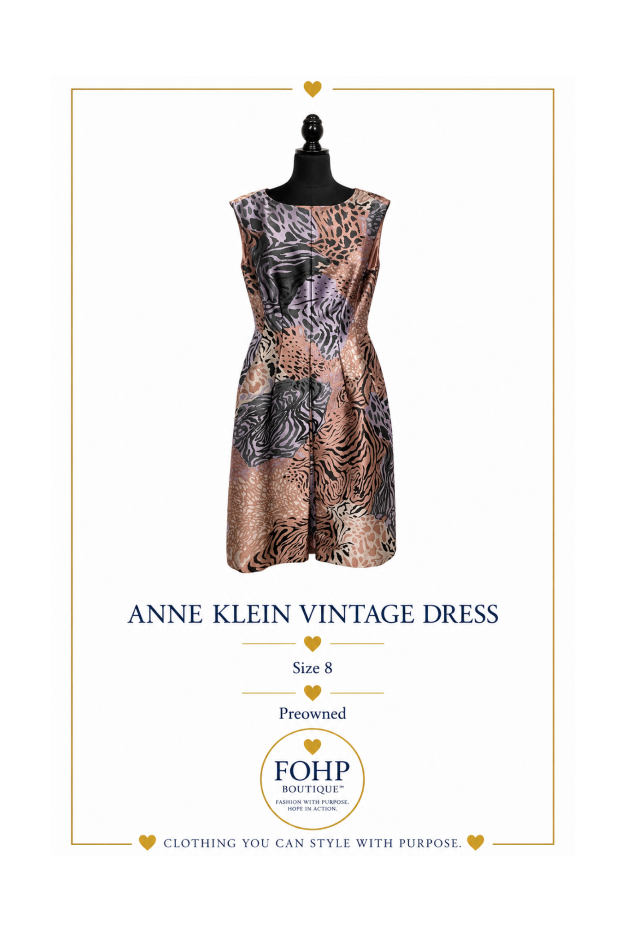 Anne Klein Vintage Dress