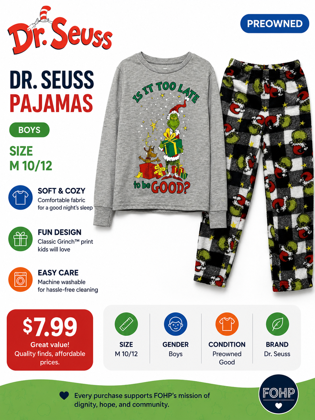 Dr Suess Pajamas