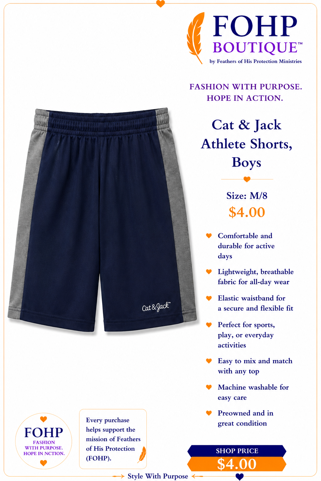 Cat & Jack Athletic Shorts