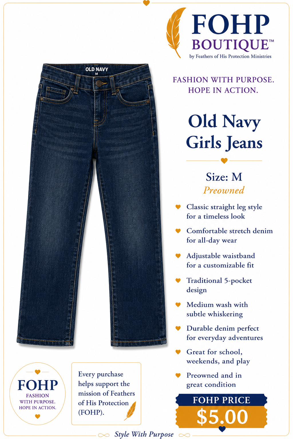 Old Navy Girls Jeans