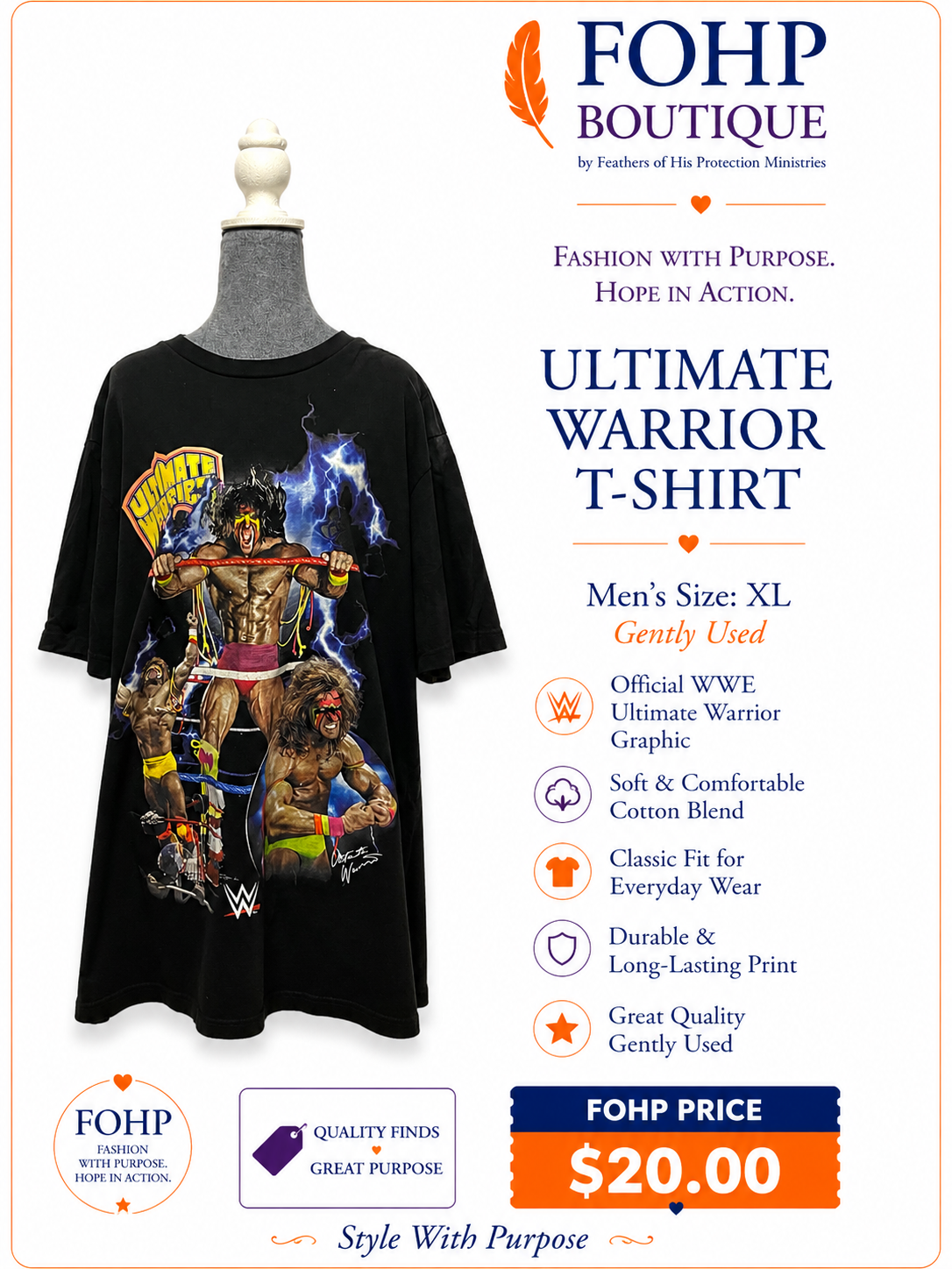 Ultimate Warrior T-Shirt