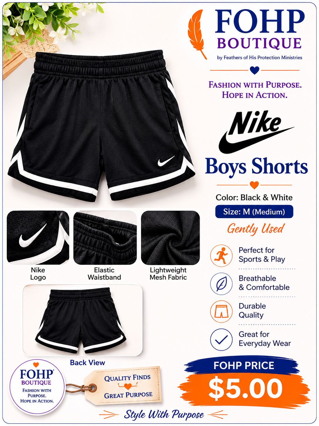 Nike Boys Shorts