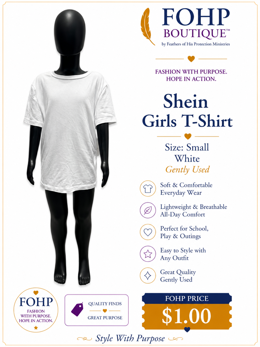 Shein Girls T-Shirt