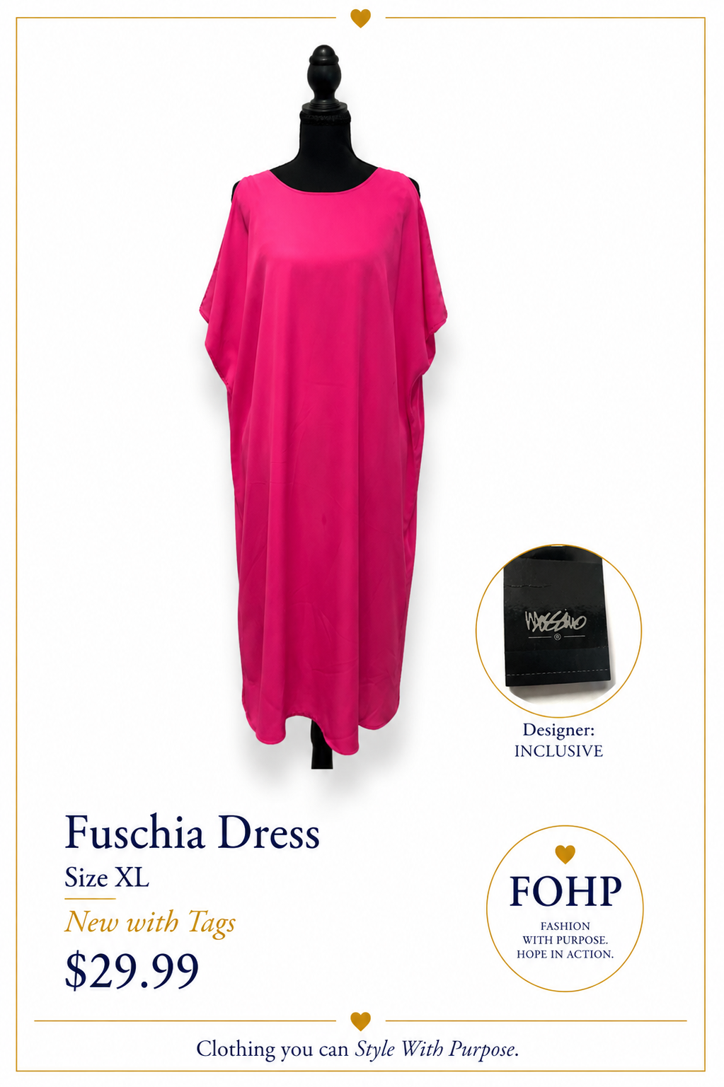 Fuschia Dress