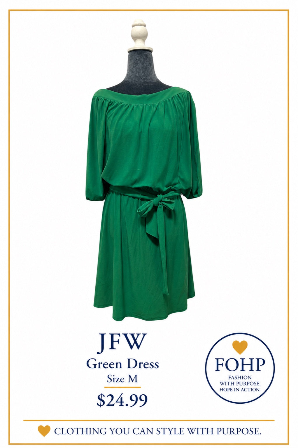 JFW Green Dress