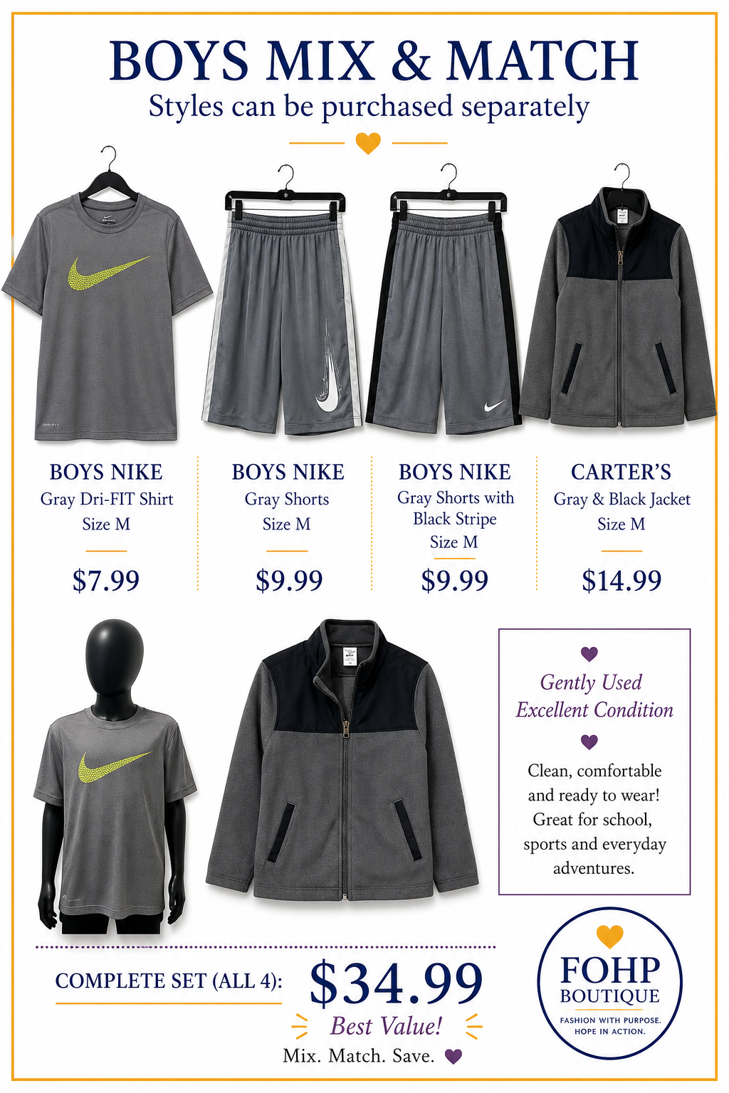 Boys Mix & Match Blessings Bundle