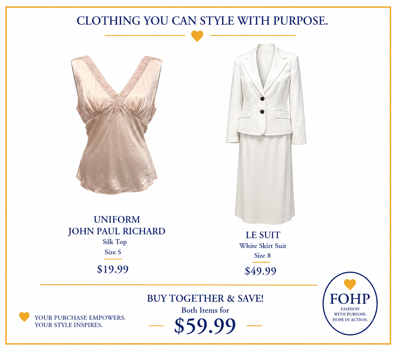 Style With Purpose - Le Suit & John Paul Richard