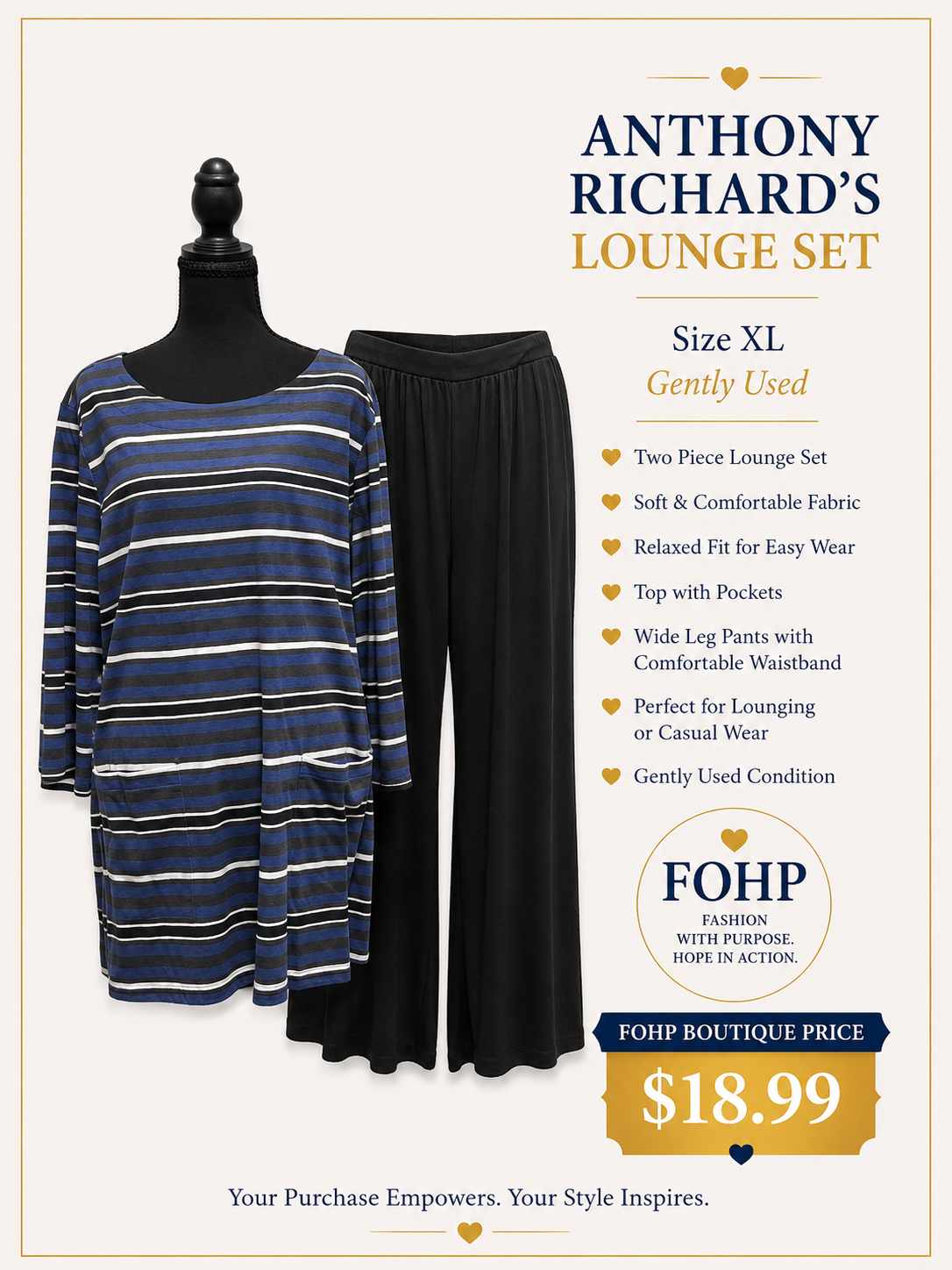 Anthony Richards Women's Lounge Set