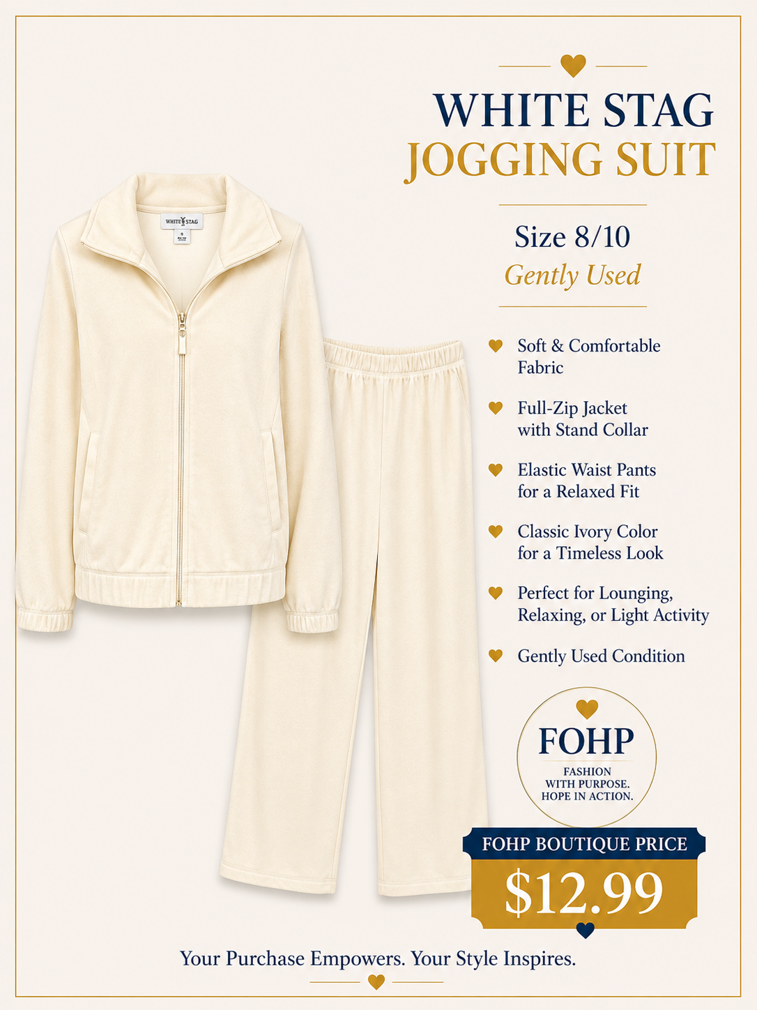 White Stag Jogging Suit