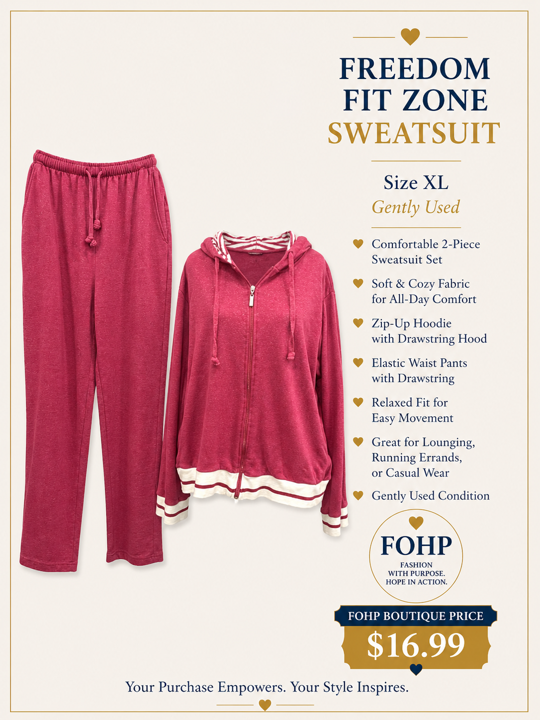 Freedom Fit Zone Sweatsuit