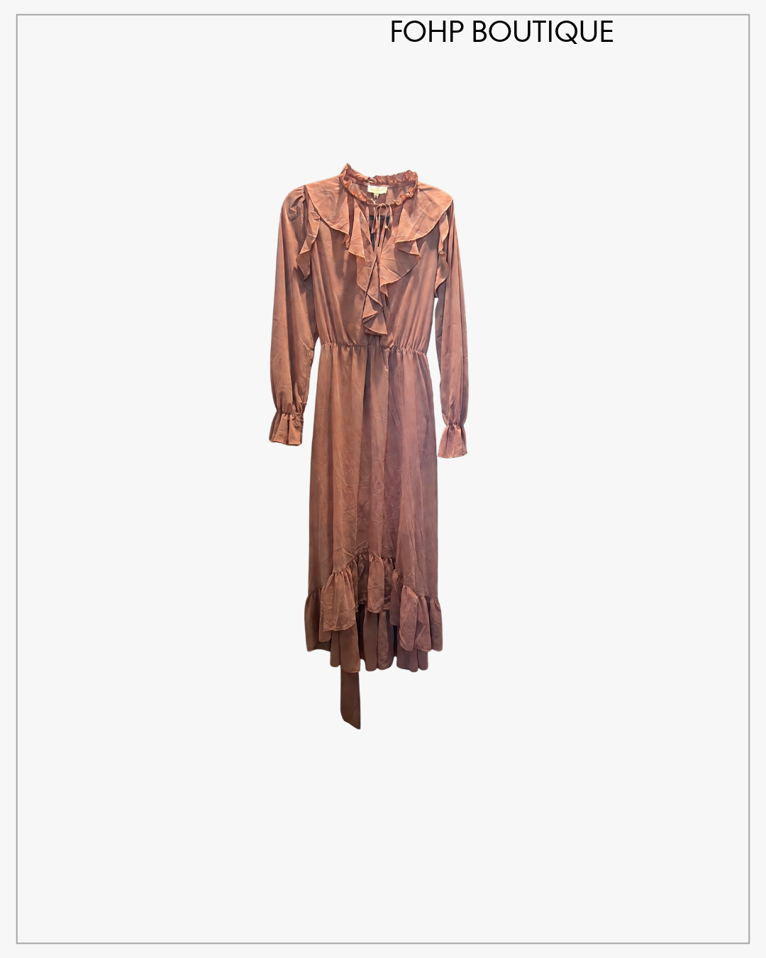NWT Melody Rose Long-Sleeve Midi Dress