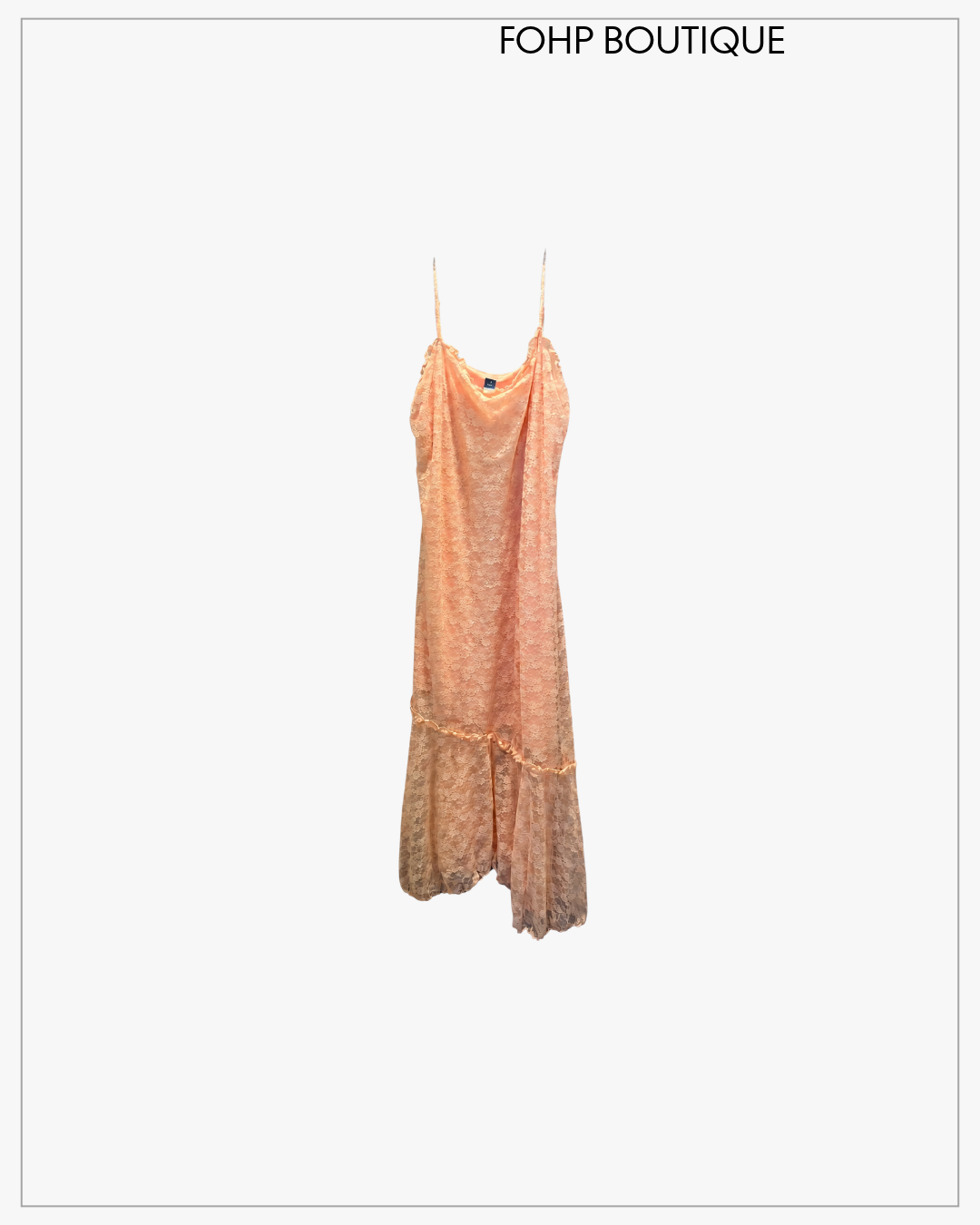 Old Navy Peach Spaghetti-Strap Maxi Dress